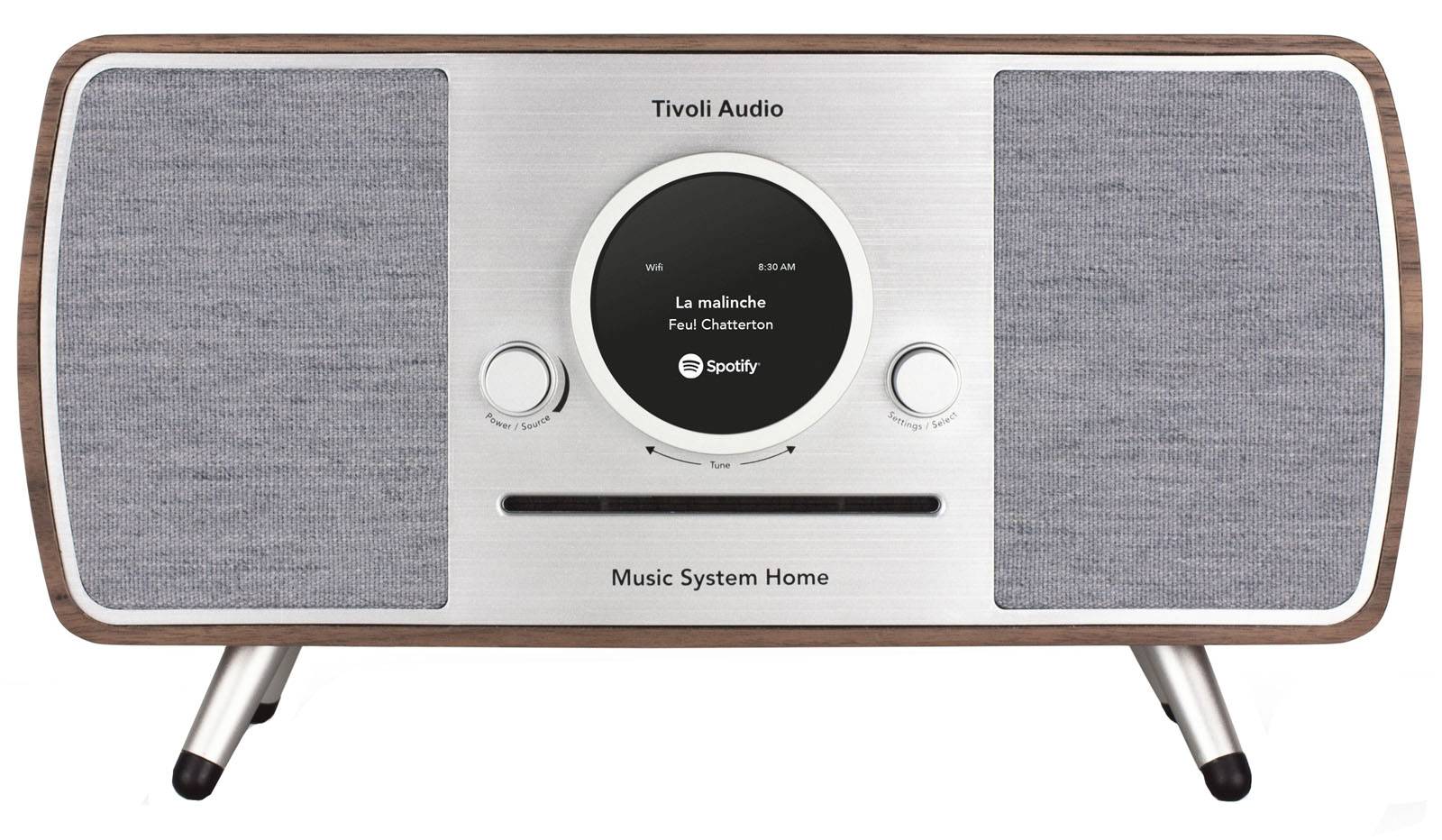 Ausstellungsstück - Tivoli Audio Music System Home All-in-one FM/DAB+/WiFi/CD/LAN Walnuss/grau