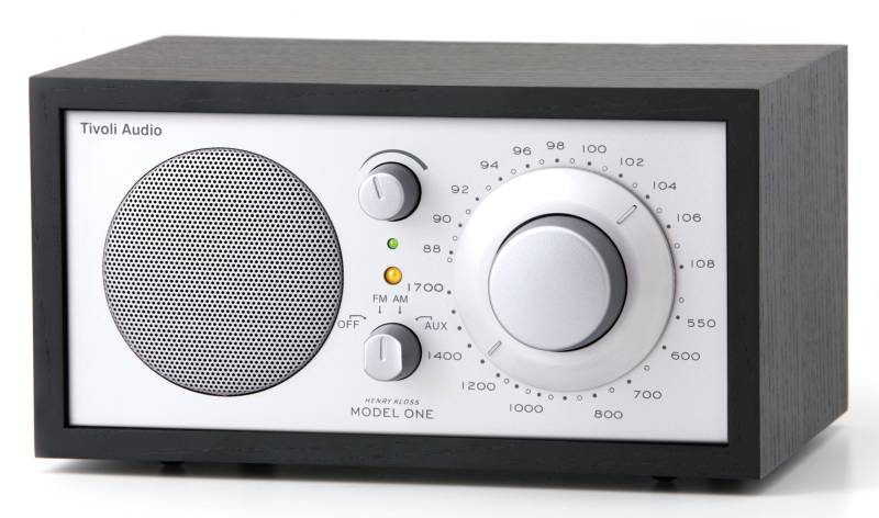 B-Ware (Verpackung beschädigt) Tivoli Audio Model ONE Radio Schwarz / silber