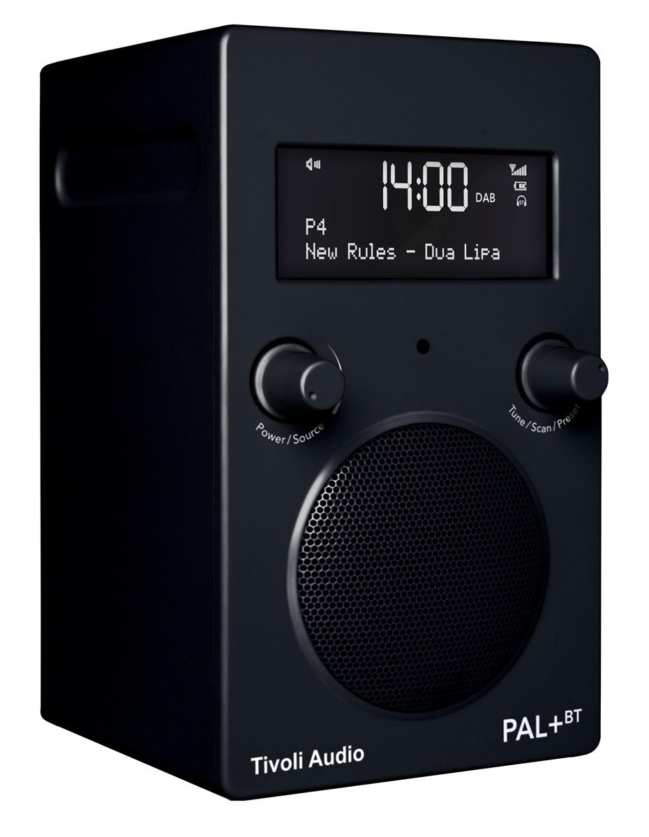 Tivoli Audio PAL+ BT FM/DAB+ Radio mit Bluetooth, inkl. Fernbedienung schwarz